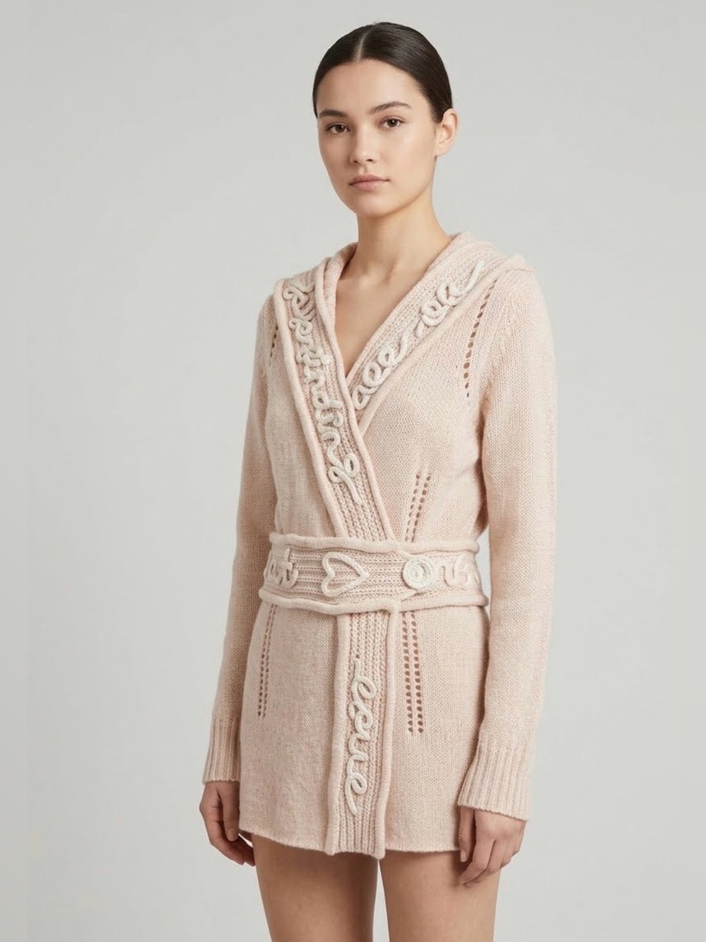 Anthropologie Sleeping On Snow Ode & Sonnet Hooded Cardigan